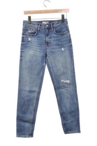 Dámske džínsy  Zara, Veľkosť XS, Farba Modrá, Cena  13,80 €