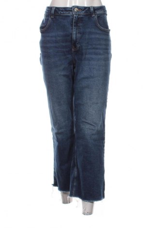 Дамски дънки Zara, Размер XL, Цвят Син, Цена 40,92 лв.