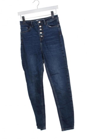 Damskie jeansy Zara, Rozmiar S, Kolor Niebieski, Cena 62,07 zł