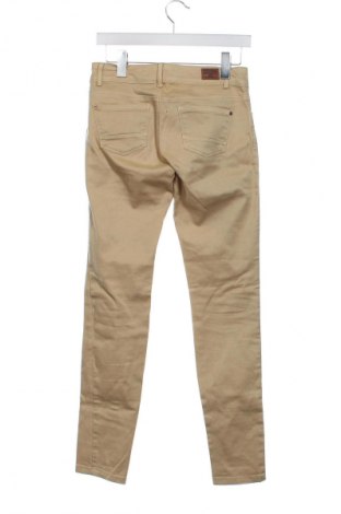 Дамски дънки Zara, Размер S, Цвят Бежов, Цена 26,98 лв.