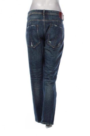 Дамски дънки Zara, Размер M, Цвят Син, Цена 26,98 лв.