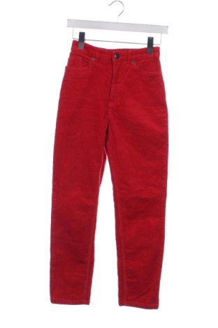 Damen Cordhose Monki, Größe XXS, Farbe Rot, Preis 23,01 €
