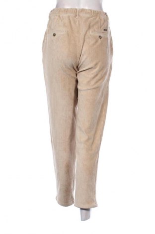 Pantaloni de velvet de femei Unbranded, Mărime L, Culoare Bej, Preț 77,17 Lei