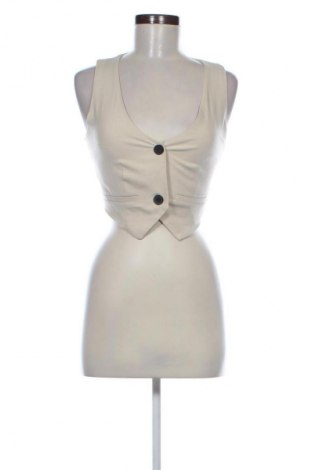 Dámska vesta  Bershka, Veľkosť XS, Farba Béžová, Cena  19,95 €