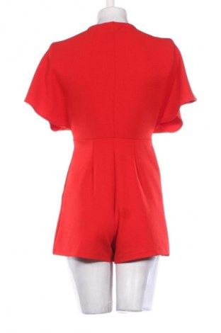 Salopetă scurtă de damă Bershka, Mărime S, Culoare Roșu, Preț 51,34 Lei