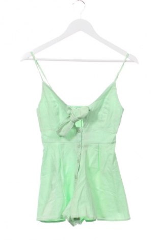 Dámská krátka kombinéza  Missguided, Veľkosť XS, Farba Zelená, Cena  31,68 €
