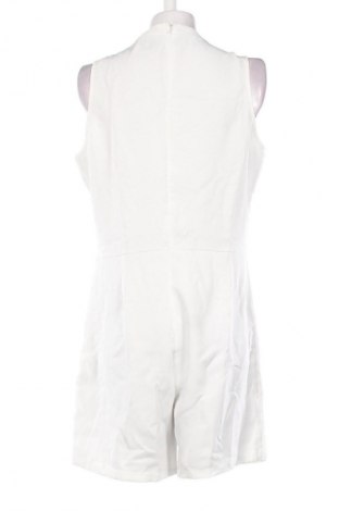 Дамски къс гащеризон Unbranded, Размер L, Цвят Бял, Цена 19,99 лв.