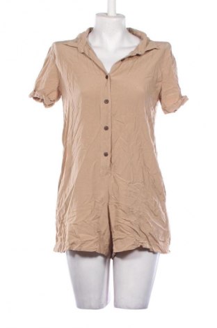 Salopetă scurtă de damă Unbranded, Mărime S, Culoare Bej, Preț 103,03 Lei