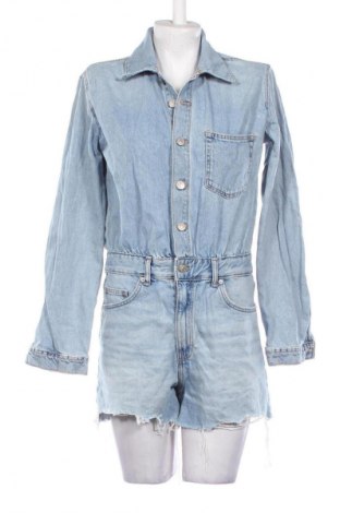 Kurzer Damenoverall Zara, Größe M, Farbe Blau, Preis 17,39 €