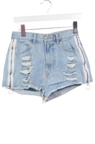 Dámske kraťasy  Bershka, Veľkosť S, Farba Modrá, Cena  9,72 €