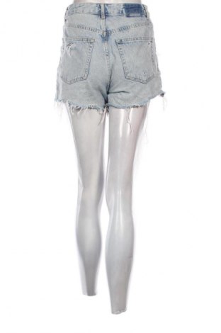 Pantaloni scurți de femei Bershka, Mărime S, Culoare Albastru, Preț 50,00 Lei