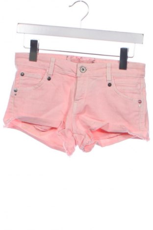 Pantaloni scurți de femei Bershka, Mărime XS, Culoare Roz, Preț 50,00 Lei