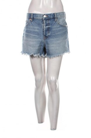 Pantaloni scurți de femei Mango, Mărime L, Culoare Albastru, Preț 47,37 Lei