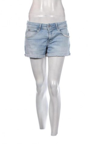 Pantaloni scurți de femei Pepe Jeans, Mărime L, Culoare Albastru, Preț 165,99 Lei