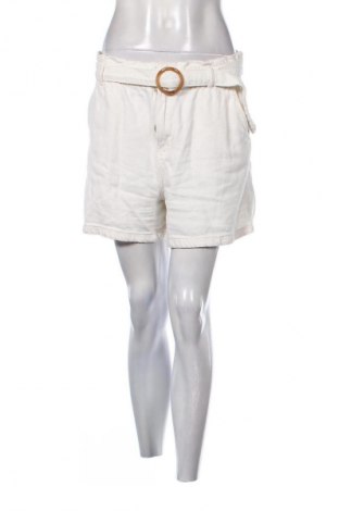 Pantaloni scurți de femei Sinsay, Mărime M, Culoare Alb, Preț 50,00 Lei
