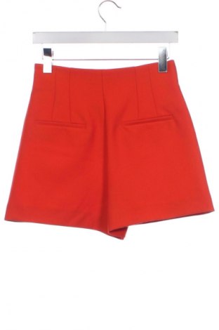 Дамски къс панталон Zara, Размер XS, Цвят Оранжев, Цена 20,14 лв.