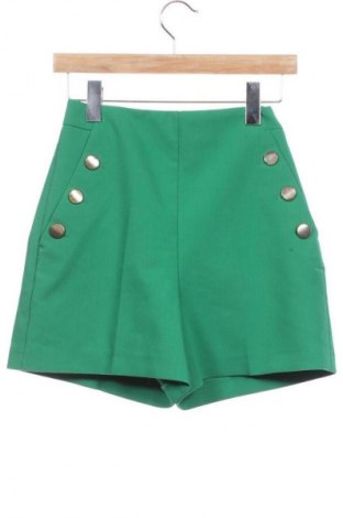 Női rövidnadrág Zara, Méret XS, Szín Zöld, Ár 5 056 Ft