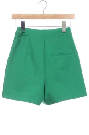 Női rövidnadrág Zara, Méret XS, Szín Zöld, Ár 5 056 Ft