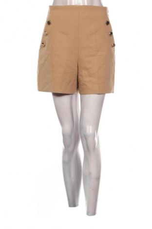 Pantaloni scurți de femei Zara, Mărime S, Culoare Bej, Preț 42,99 Lei