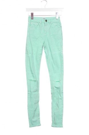 Damenhose ASOS, Größe XXS, Farbe Grün, Preis 13,99 €