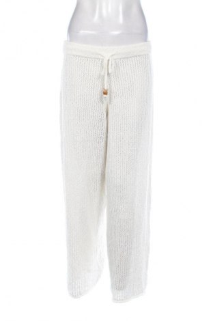 Damskie spodnie Abercrombie & Fitch, Rozmiar M, Kolor Biały, Cena 305,99 zł