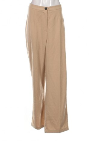 Damenhose Bershka, Größe L, Farbe Beige, Preis € 14,77
