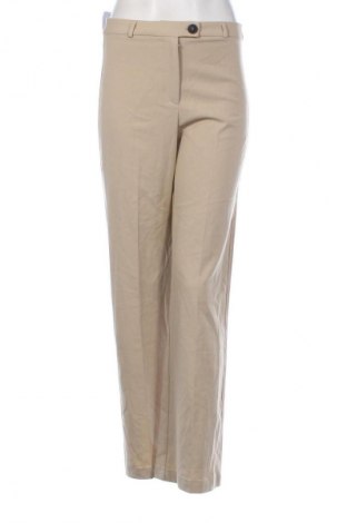 Pantaloni de femei Bershka, Mărime M, Culoare Bej, Preț 123,47 Lei