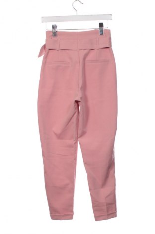 Damskie spodnie Bershka, Rozmiar XS, Kolor Różowy, Cena 67,41 zł