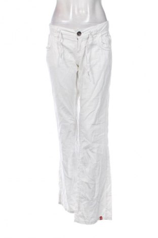 Дамски панталон Edc By Esprit, Размер M, Цвят Бял, Цена 32,99 лв.