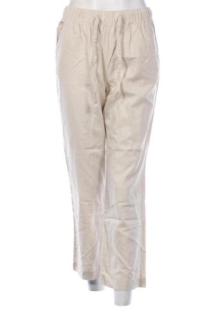 Pantaloni de femei Esmara, Mărime M, Culoare Ecru, Preț 49,99 Lei