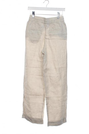 Damskie spodnie H&M, Rozmiar XS, Kolor Beżowy, Cena 66,67 zł