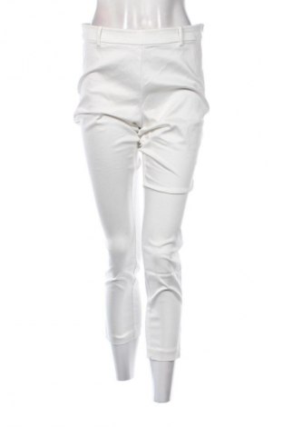 Pantaloni de femei H&M, Mărime L, Culoare Alb, Preț 77,17 Lei
