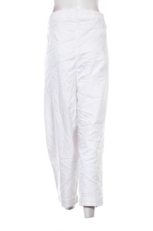 Damskie spodnie Mia Moda, Rozmiar 5XL, Kolor Biały, Cena 86,99 zł