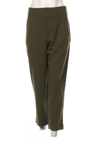 Dámske nohavice Stradivarius, Veľkosť L, Farba Zelená, Cena  21,95 €