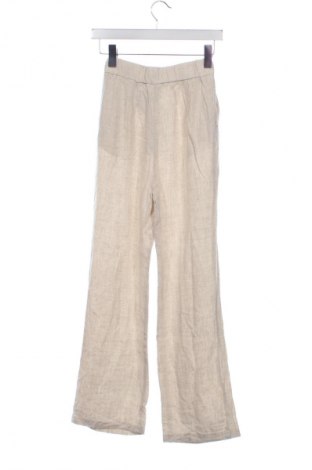Damenhose Stradivarius, Größe XS, Farbe Ecru, Preis € 14,83