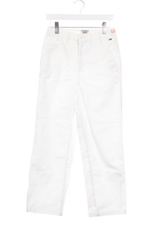 Дамски панталон Tommy Jeans, Размер S, Цвят Бял, Цена 82,08 лв.