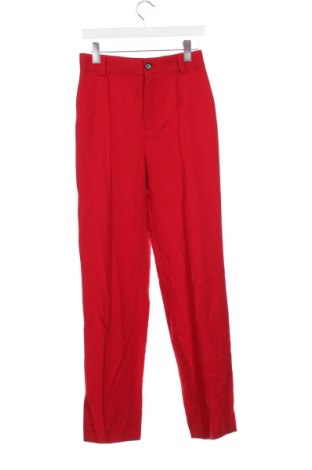 Γυναικείο παντελόνι Zara, Μέγεθος XS, Χρώμα Κόκκινο, Τιμή 13,99 €