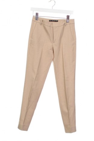 Damenhose Zara, Größe XS, Farbe Beige, Preis 13,81 €