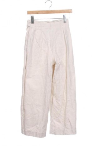 Damskie spodnie Zara, Rozmiar XS, Kolor Beżowy, Cena 62,07 zł