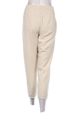 Pantaloni de femei Zara, Mărime L, Culoare Ecru, Preț 120,14 Lei
