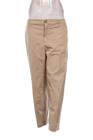 Damenhose Zara, Größe L, Farbe Beige, Preis 13,81 €