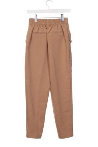 Damskie spodnie Zara, Rozmiar XS, Kolor Beżowy, Cena 62,07 zł