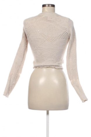 Damski sweter Bershka, Rozmiar S, Kolor Beżowy, Cena 56,99 zł