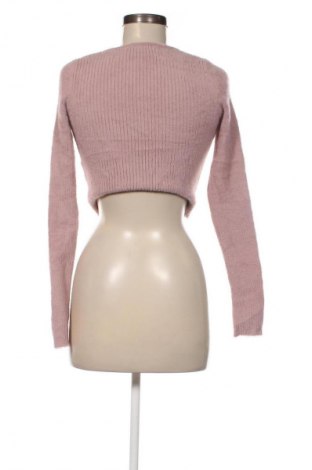 Damski sweter Bershka, Rozmiar XS, Kolor Popielaty róż, Cena 77,99 zł