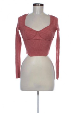 Damski sweter Bershka, Rozmiar S, Kolor Czerwony, Cena 66,67 zł