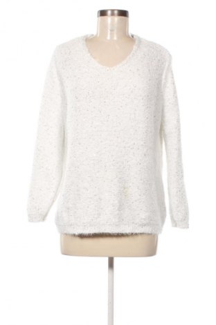 Damenpullover Canda, Größe L, Farbe Weiß, Preis 9,99 €