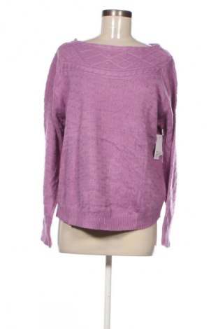 Pulover de femei Croft & Barrow, Mărime XL, Culoare Mov, Preț 86,99 Lei
