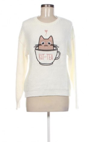 Damski sweter Fb Sister, Rozmiar L, Kolor Biały, Cena 45,99 zł