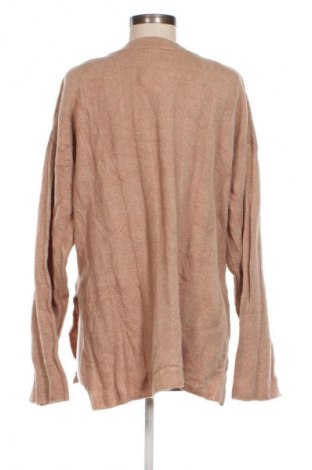 Damski sweter H&M, Rozmiar XXL, Kolor Brązowy, Cena 83,99 zł