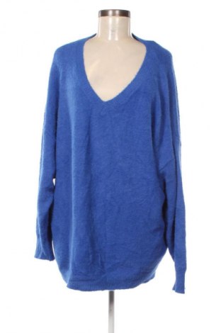 Γυναικείο πουλόβερ Ladies Fashion, Μέγεθος XXL, Χρώμα Μπλέ, Τιμή 15,99 €